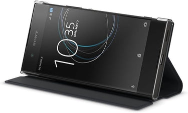 Sony Style Cover Stand - Carcasa para Xperia XA1, Color Negro